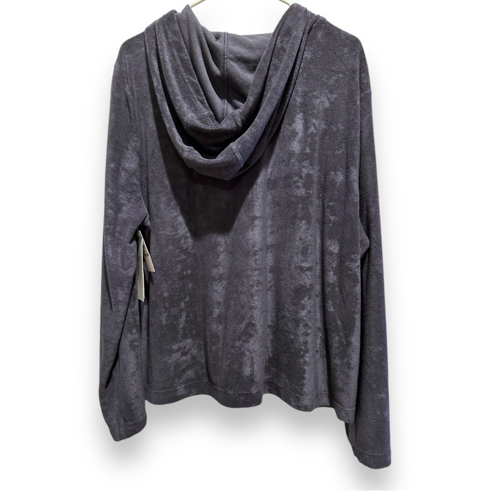 NWT Zella soft terry zip up hoodie - Picture 6 of 9